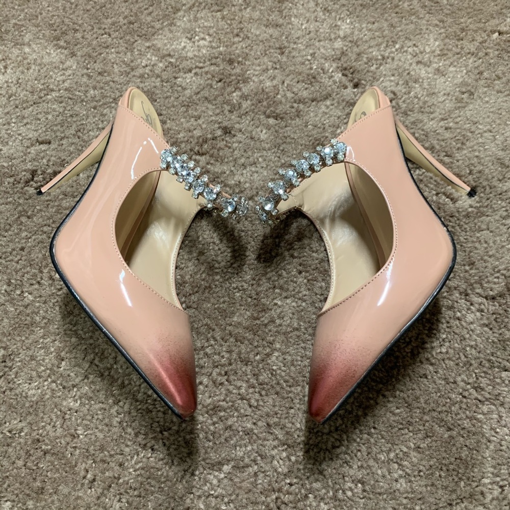 FOWT  Pointed Toe Stiletto High Heel Mules Sandals - Picture 6 of 13